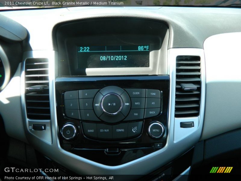 Black Granite Metallic / Medium Titanium 2011 Chevrolet Cruze LT