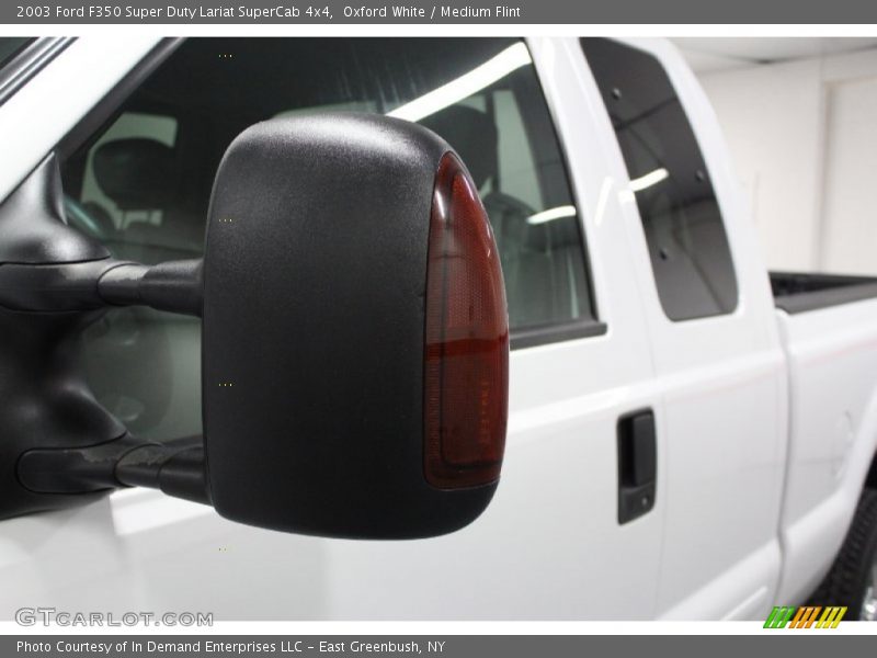 Oxford White / Medium Flint 2003 Ford F350 Super Duty Lariat SuperCab 4x4