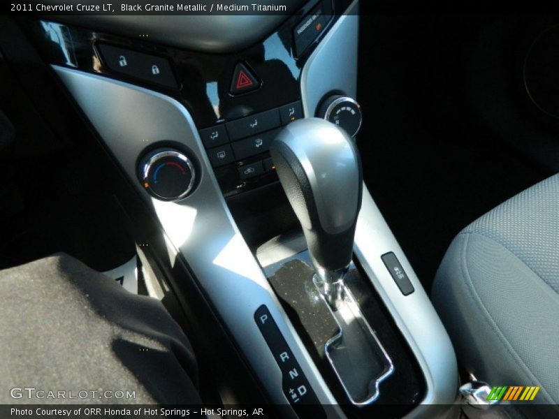 Black Granite Metallic / Medium Titanium 2011 Chevrolet Cruze LT
