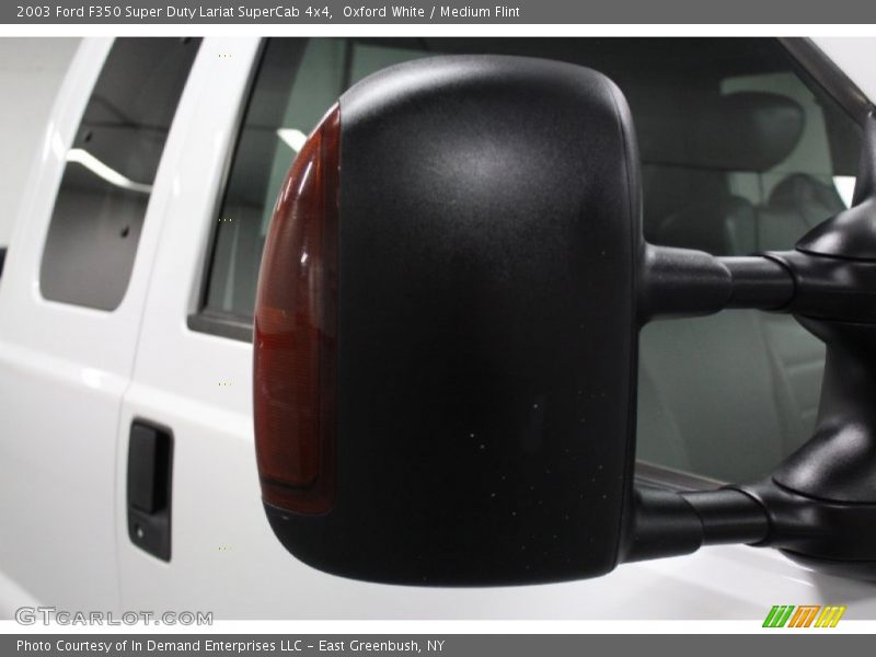 Oxford White / Medium Flint 2003 Ford F350 Super Duty Lariat SuperCab 4x4