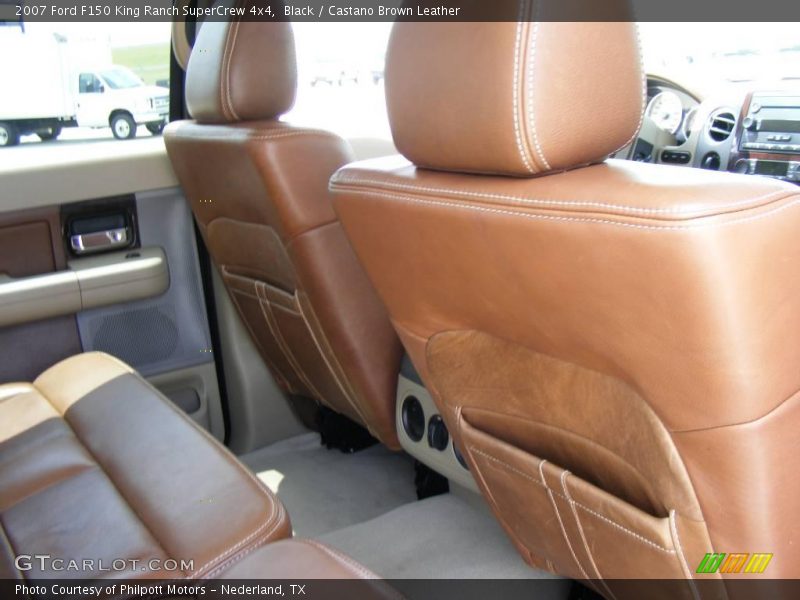 Black / Castano Brown Leather 2007 Ford F150 King Ranch SuperCrew 4x4