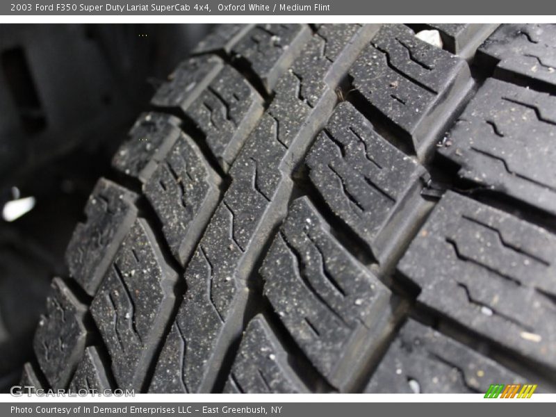 Oxford White / Medium Flint 2003 Ford F350 Super Duty Lariat SuperCab 4x4