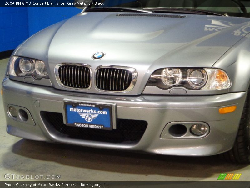Silver Grey Metallic / Black 2004 BMW M3 Convertible