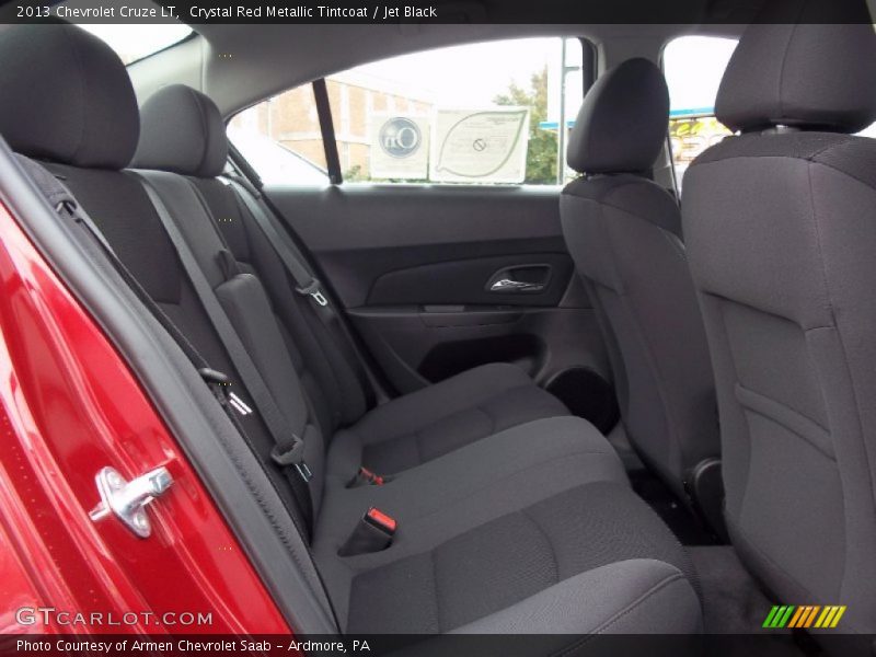 Crystal Red Metallic Tintcoat / Jet Black 2013 Chevrolet Cruze LT