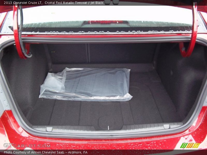 Crystal Red Metallic Tintcoat / Jet Black 2013 Chevrolet Cruze LT