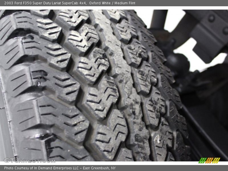 Oxford White / Medium Flint 2003 Ford F350 Super Duty Lariat SuperCab 4x4