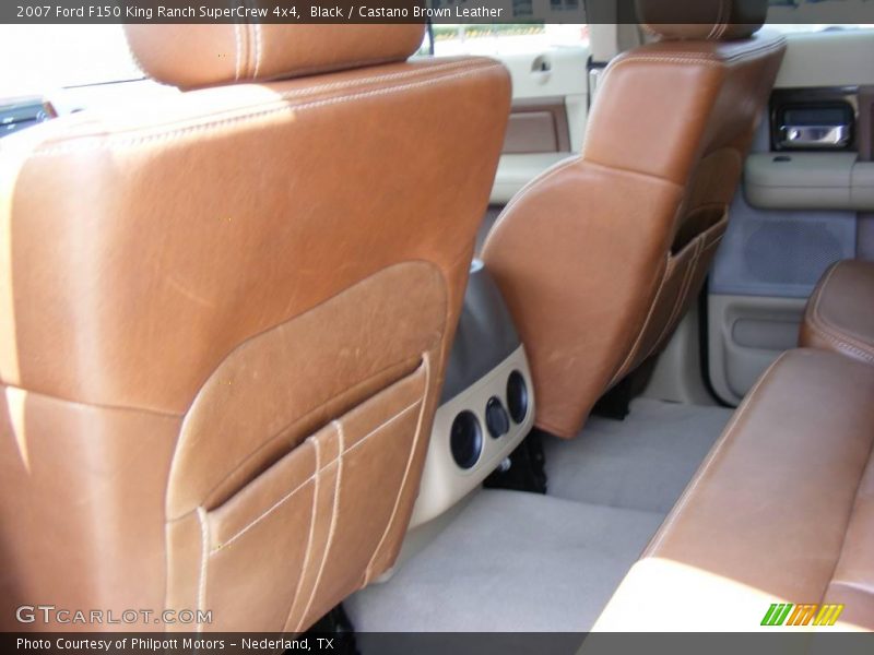 Black / Castano Brown Leather 2007 Ford F150 King Ranch SuperCrew 4x4