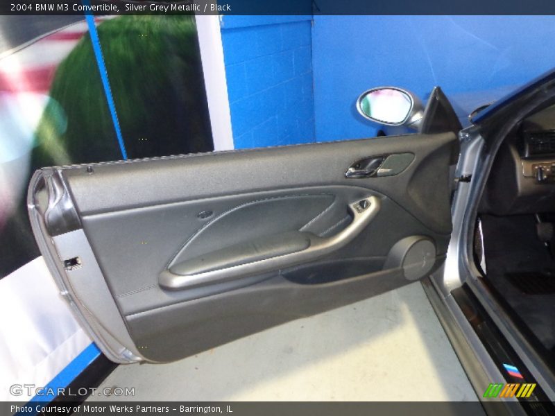 Silver Grey Metallic / Black 2004 BMW M3 Convertible