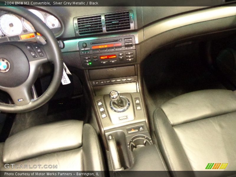 Silver Grey Metallic / Black 2004 BMW M3 Convertible
