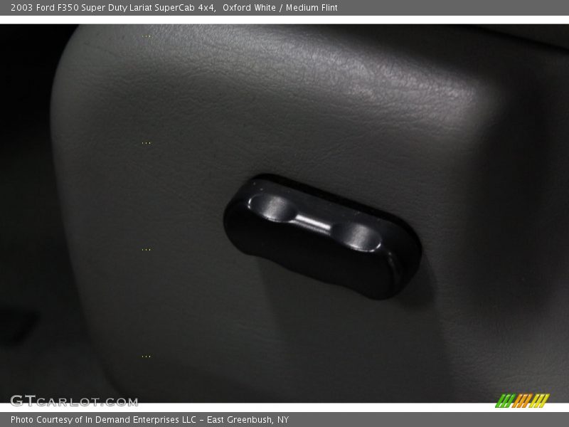 Oxford White / Medium Flint 2003 Ford F350 Super Duty Lariat SuperCab 4x4