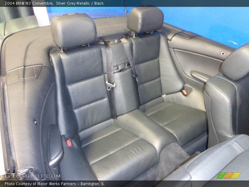 Silver Grey Metallic / Black 2004 BMW M3 Convertible