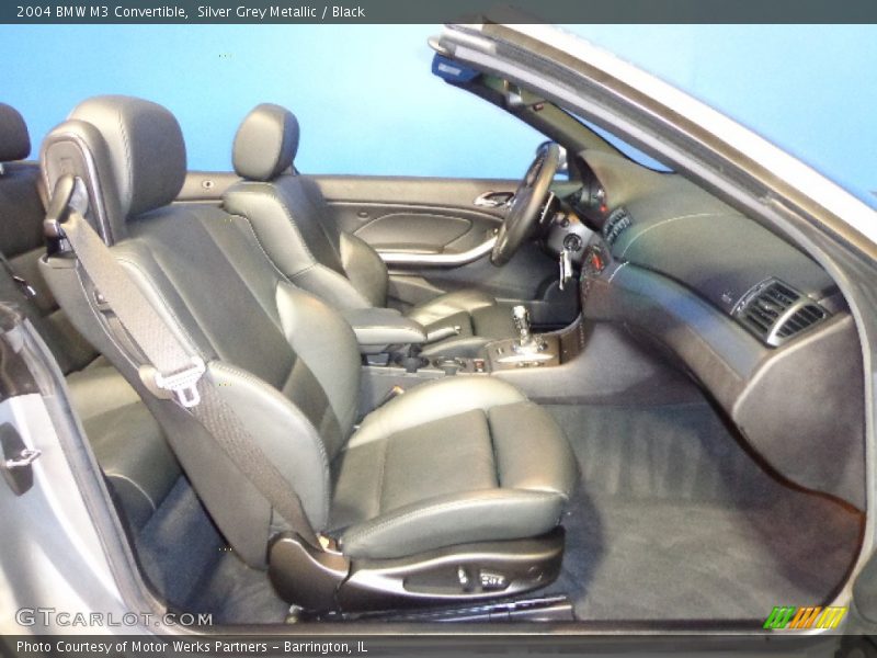 Silver Grey Metallic / Black 2004 BMW M3 Convertible
