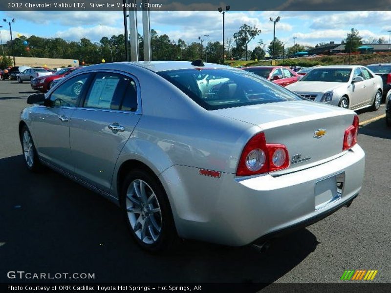 Silver Ice Metallic / Ebony 2012 Chevrolet Malibu LTZ