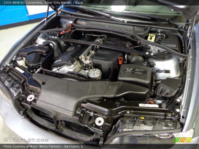 Silver Grey Metallic / Black 2004 BMW M3 Convertible