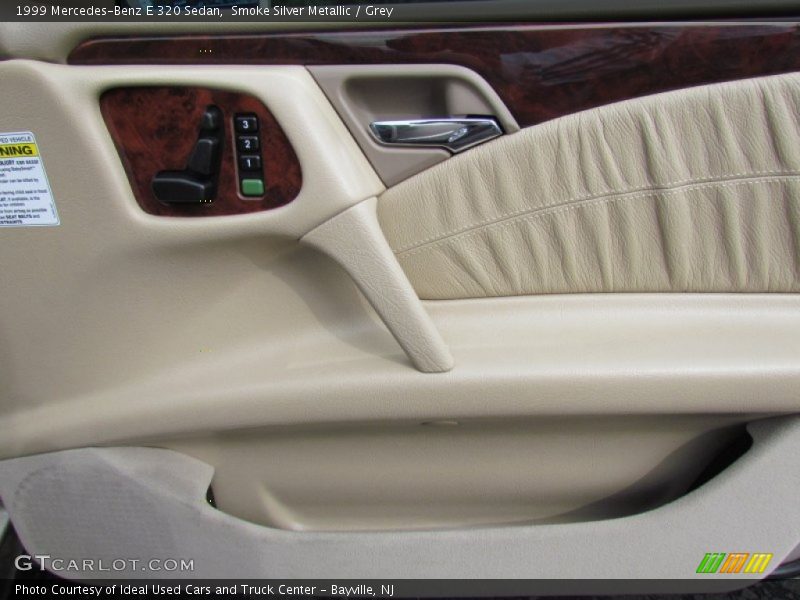 Smoke Silver Metallic / Grey 1999 Mercedes-Benz E 320 Sedan