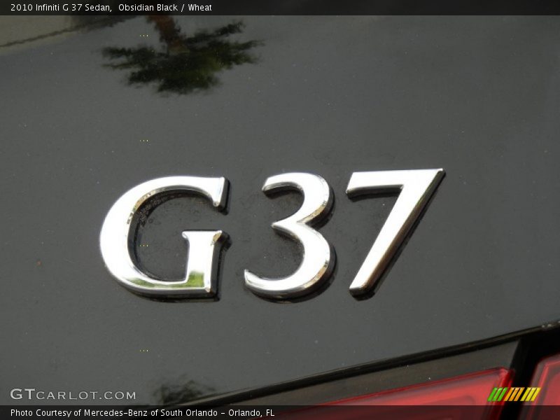 Obsidian Black / Wheat 2010 Infiniti G 37 Sedan