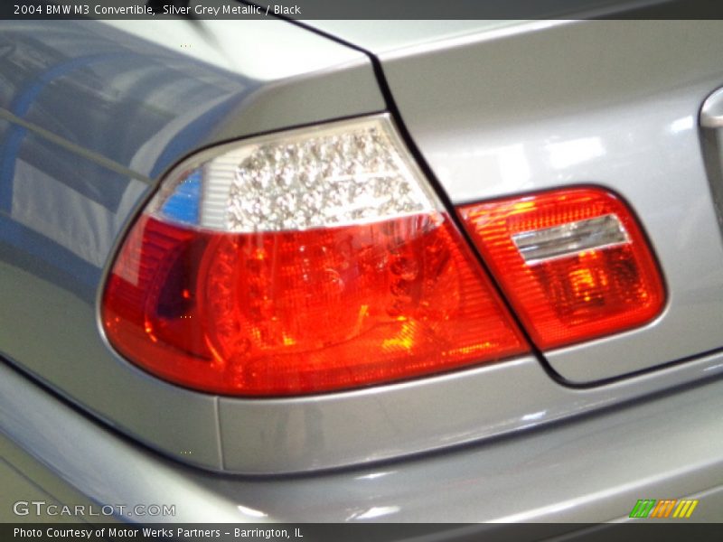 Silver Grey Metallic / Black 2004 BMW M3 Convertible