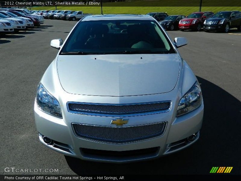 Silver Ice Metallic / Ebony 2012 Chevrolet Malibu LTZ