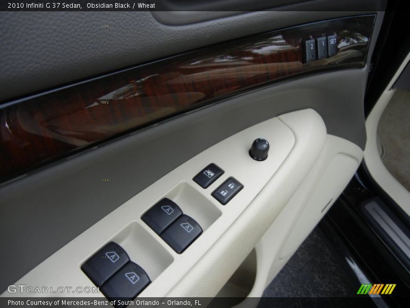 Obsidian Black / Wheat 2010 Infiniti G 37 Sedan