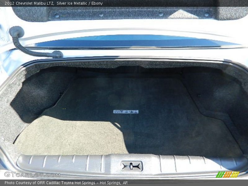 Silver Ice Metallic / Ebony 2012 Chevrolet Malibu LTZ