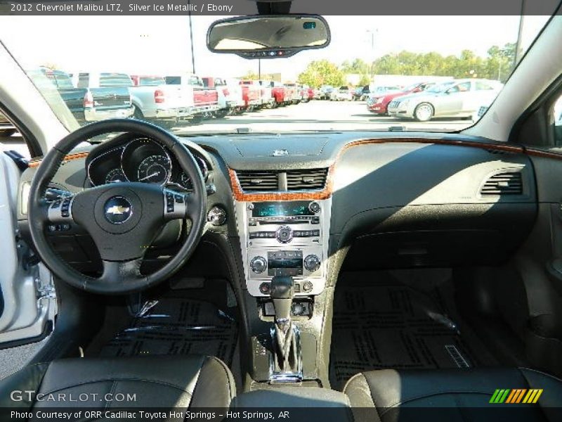 Silver Ice Metallic / Ebony 2012 Chevrolet Malibu LTZ