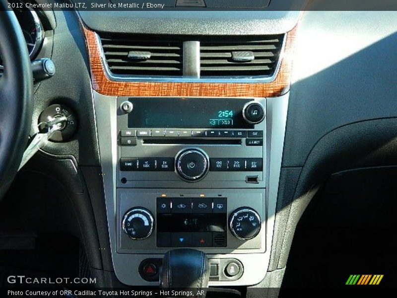 Silver Ice Metallic / Ebony 2012 Chevrolet Malibu LTZ