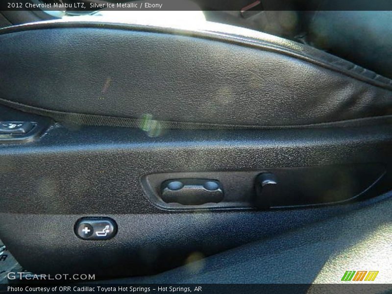 Silver Ice Metallic / Ebony 2012 Chevrolet Malibu LTZ