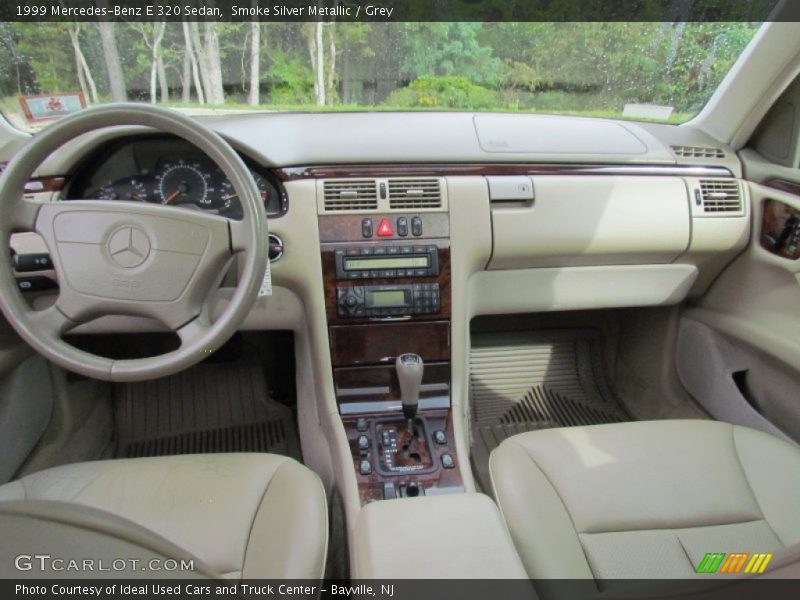 Smoke Silver Metallic / Grey 1999 Mercedes-Benz E 320 Sedan