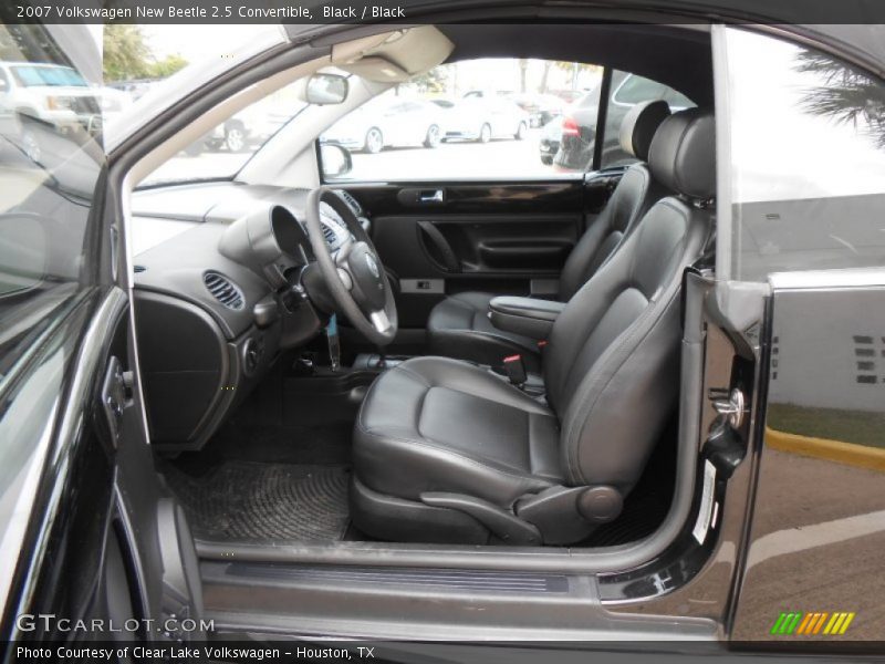 Black / Black 2007 Volkswagen New Beetle 2.5 Convertible