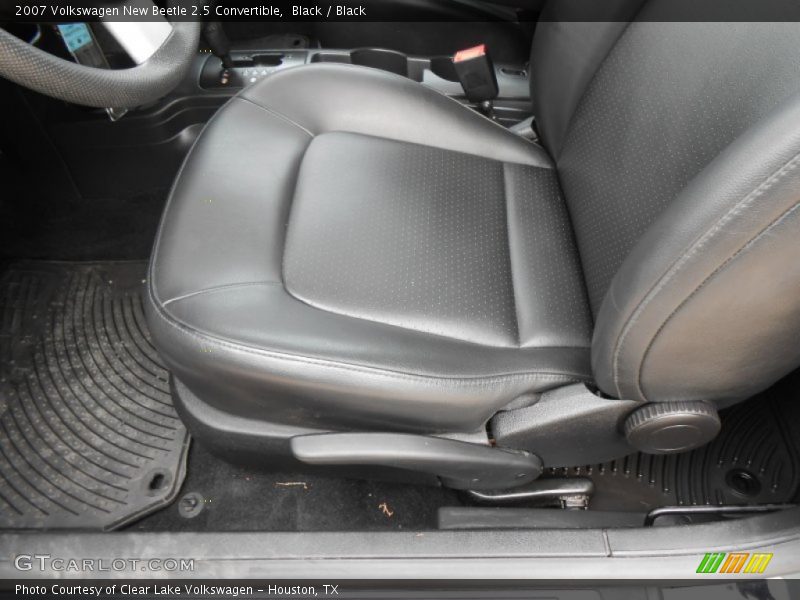 Black / Black 2007 Volkswagen New Beetle 2.5 Convertible