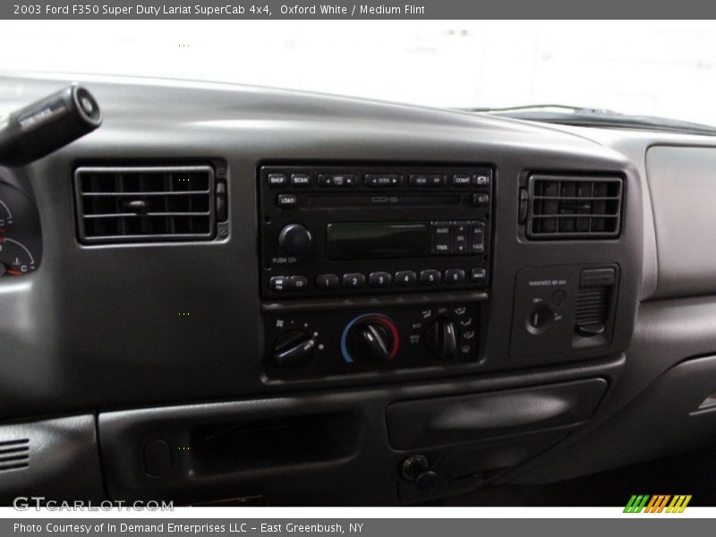 Oxford White / Medium Flint 2003 Ford F350 Super Duty Lariat SuperCab 4x4