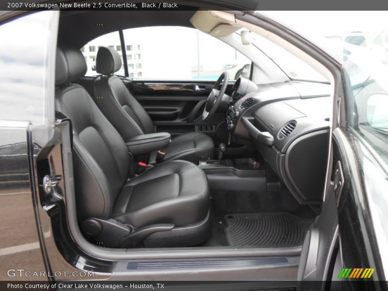 Black / Black 2007 Volkswagen New Beetle 2.5 Convertible