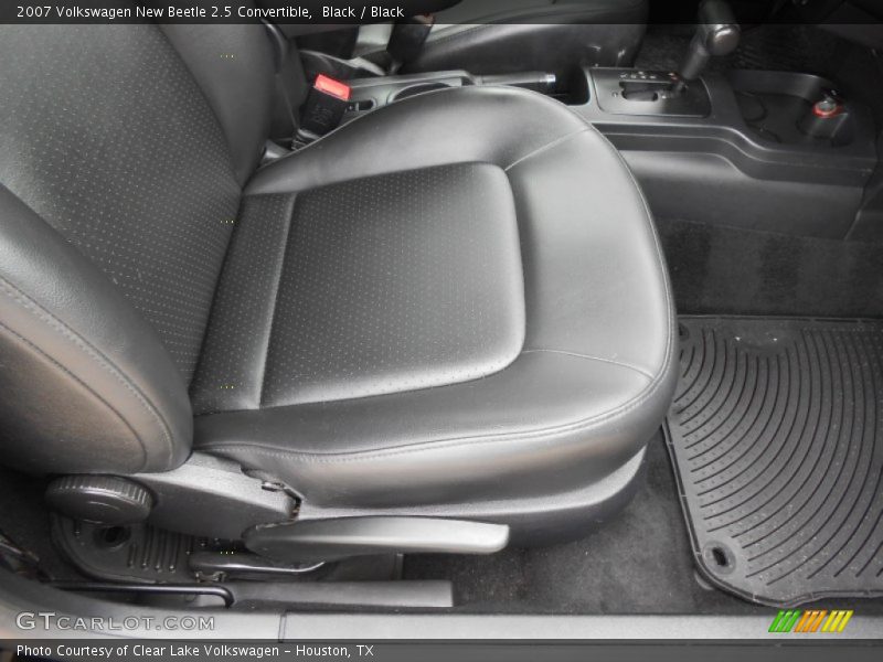 Black / Black 2007 Volkswagen New Beetle 2.5 Convertible