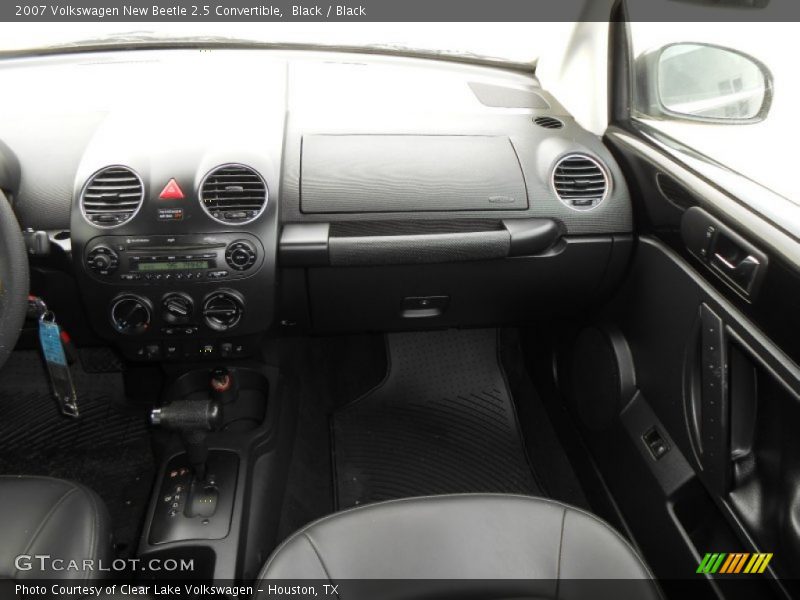 Black / Black 2007 Volkswagen New Beetle 2.5 Convertible
