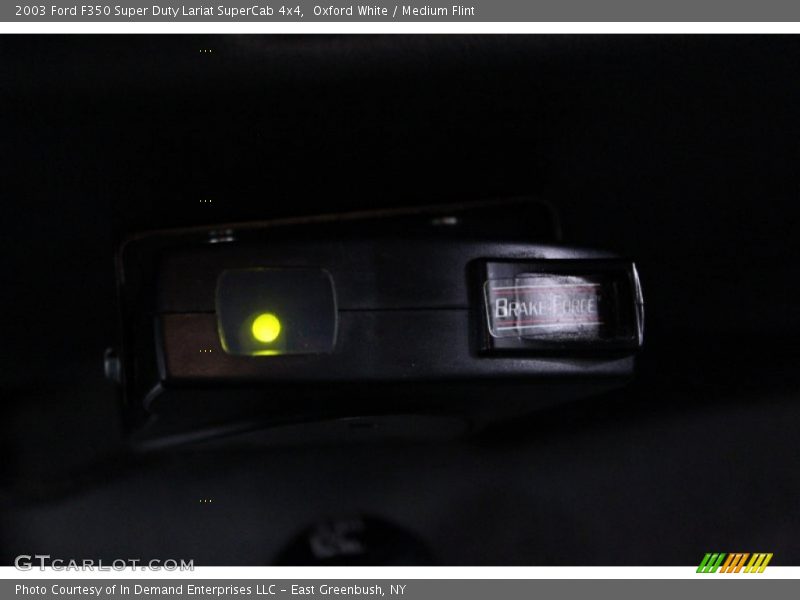 Oxford White / Medium Flint 2003 Ford F350 Super Duty Lariat SuperCab 4x4