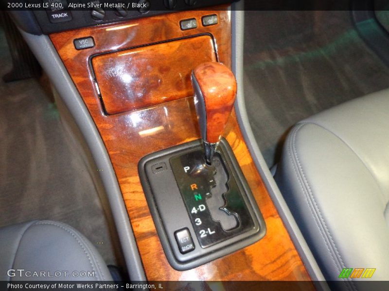 Alpine Silver Metallic / Black 2000 Lexus LS 400