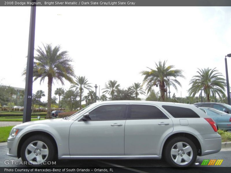 Bright Silver Metallic / Dark Slate Gray/Light Slate Gray 2008 Dodge Magnum