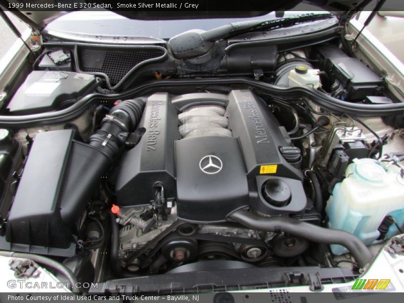 Smoke Silver Metallic / Grey 1999 Mercedes-Benz E 320 Sedan