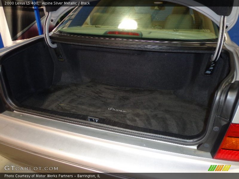 Alpine Silver Metallic / Black 2000 Lexus LS 400