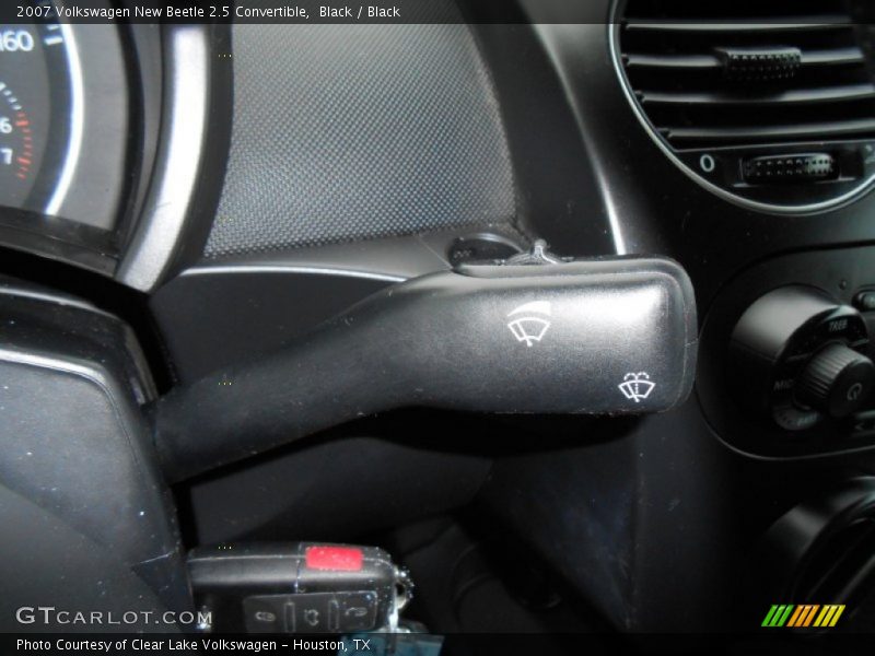Black / Black 2007 Volkswagen New Beetle 2.5 Convertible