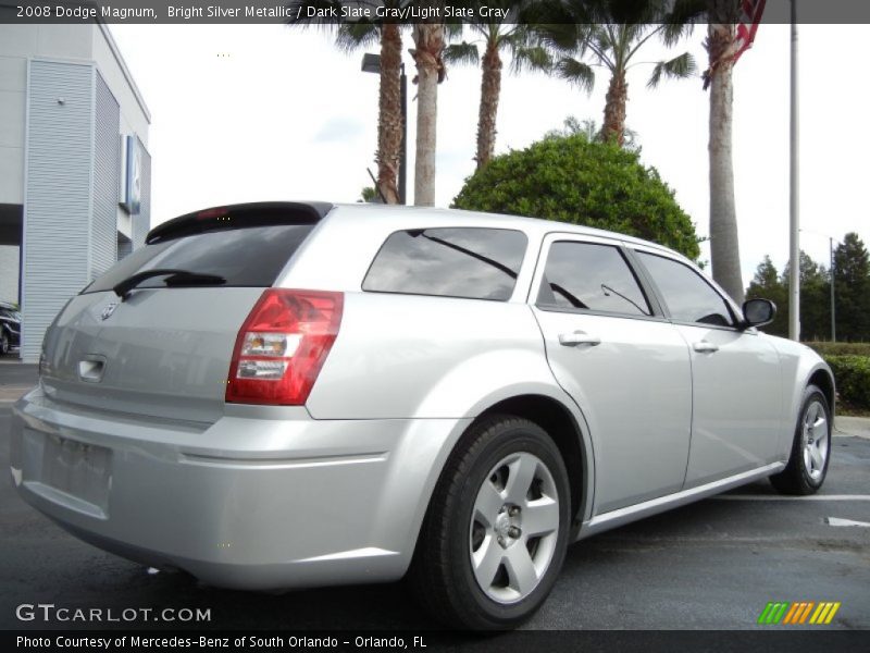 Bright Silver Metallic / Dark Slate Gray/Light Slate Gray 2008 Dodge Magnum
