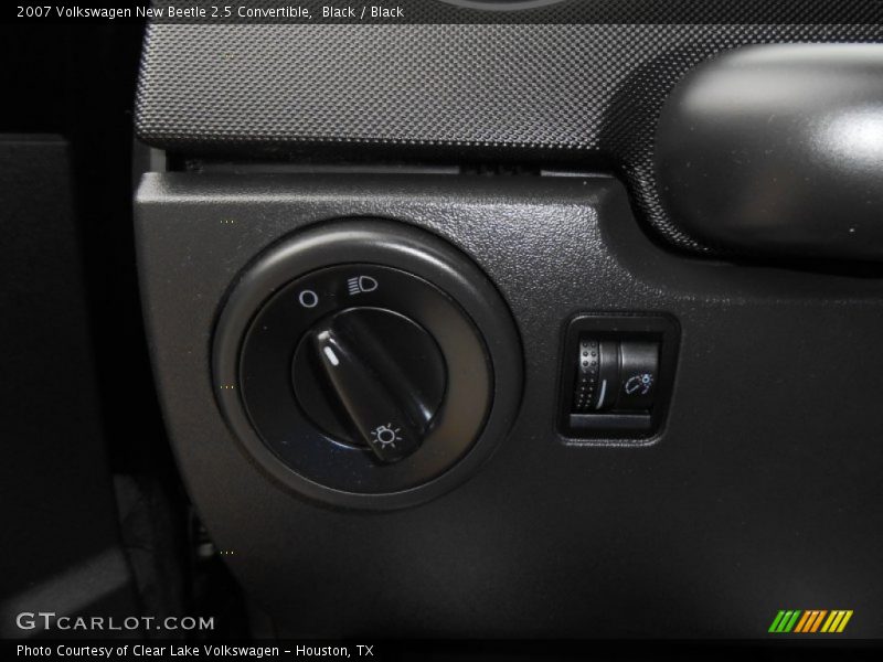 Black / Black 2007 Volkswagen New Beetle 2.5 Convertible