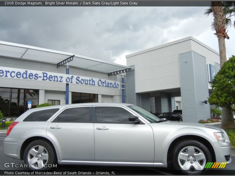 Bright Silver Metallic / Dark Slate Gray/Light Slate Gray 2008 Dodge Magnum