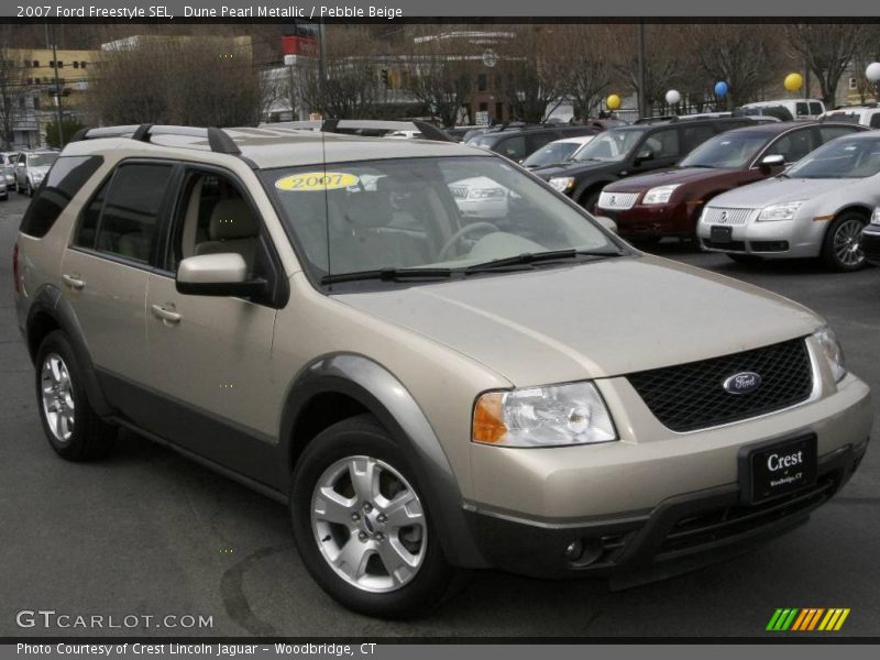 Dune Pearl Metallic / Pebble Beige 2007 Ford Freestyle SEL