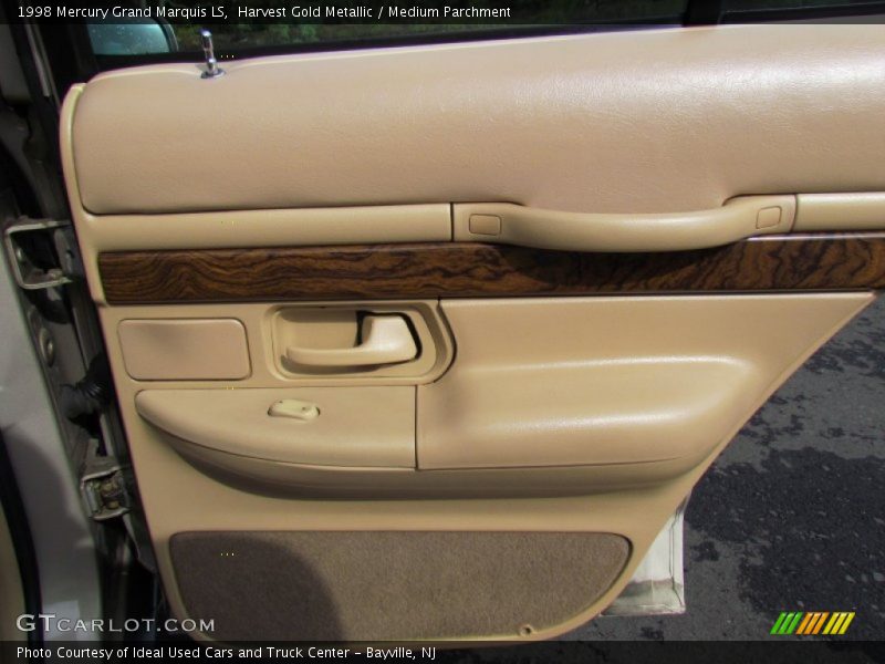 Harvest Gold Metallic / Medium Parchment 1998 Mercury Grand Marquis LS
