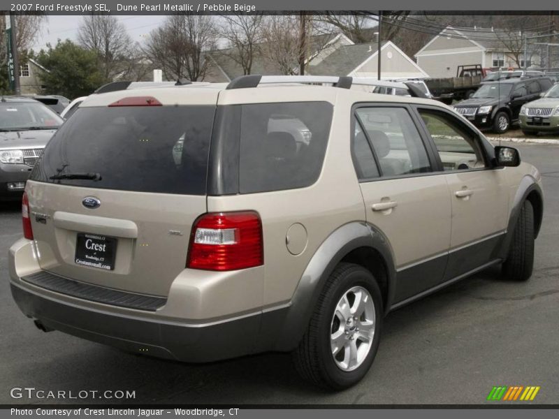 Dune Pearl Metallic / Pebble Beige 2007 Ford Freestyle SEL