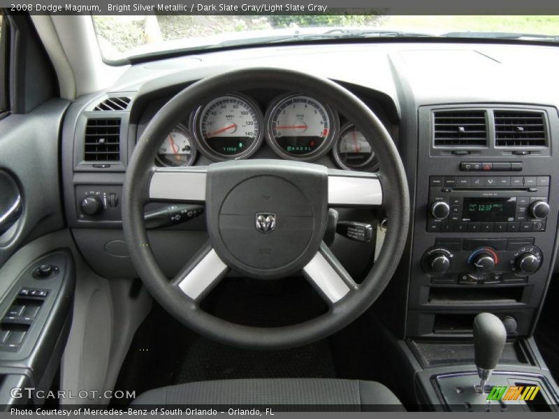 Bright Silver Metallic / Dark Slate Gray/Light Slate Gray 2008 Dodge Magnum