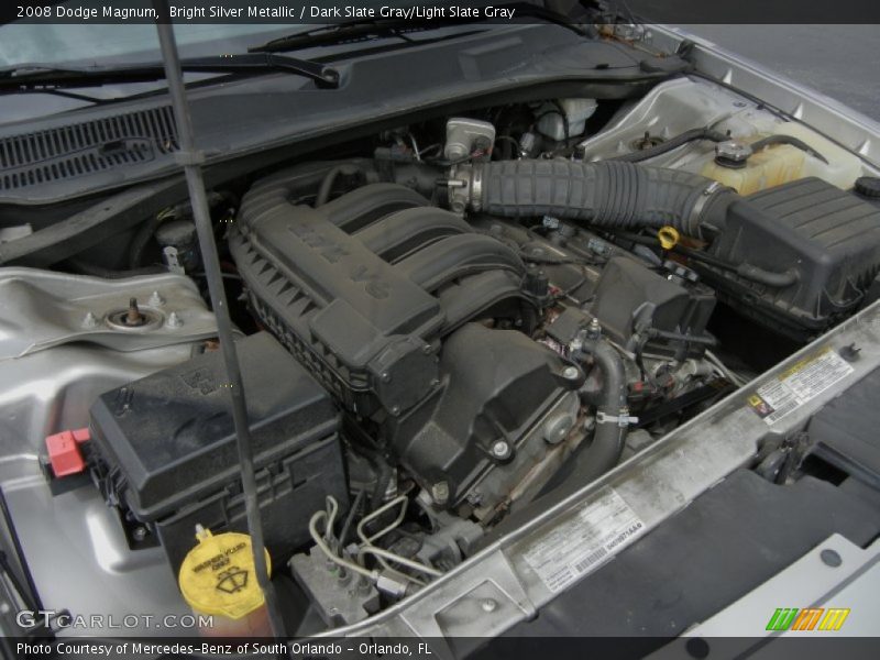 Bright Silver Metallic / Dark Slate Gray/Light Slate Gray 2008 Dodge Magnum