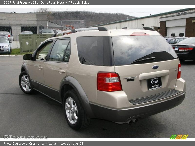 Dune Pearl Metallic / Pebble Beige 2007 Ford Freestyle SEL