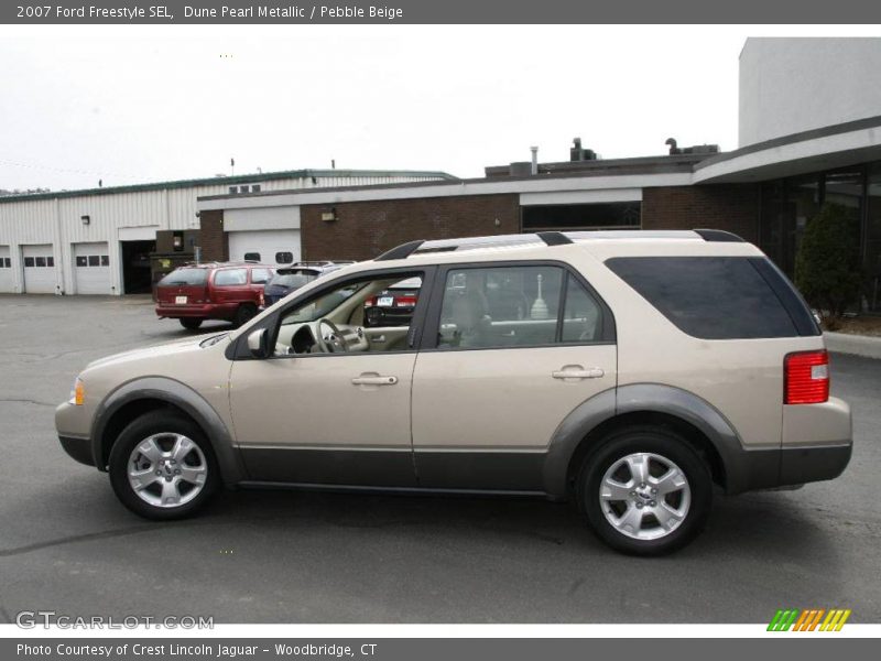 Dune Pearl Metallic / Pebble Beige 2007 Ford Freestyle SEL